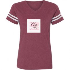 Ladies Relaxed Fit Vintage Sports Tee