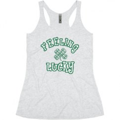 Ladies Slim Fit Super Soft Racerback Triblend Tank