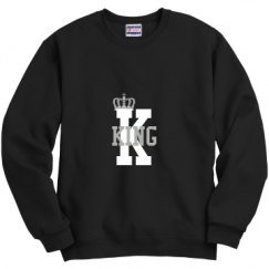 Unisex Film and Foil Crewneck Sweatshirt