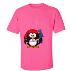 Unisex Ultra Cotton Safety Neon Crewneck Tee