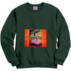 Unisex Film and Foil Crewneck Sweatshirt