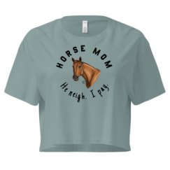 Ladies Festival Cali Crop Top Tee