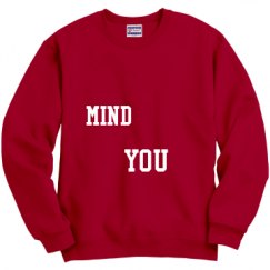 Unisex Film and Foil Crewneck Sweatshirt