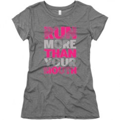 Ladies Slim Fit Super Soft Triblend Tee