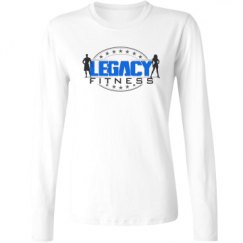 Ladies Relaxed Fit Basic Long Sleeve Tee