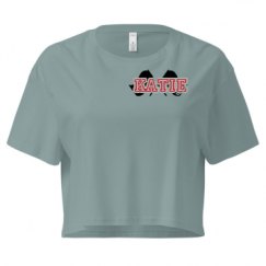 Ladies Festival Cali Crop Top Tee