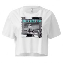 Ladies Festival Cali Crop Top Tee