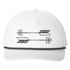 Snapback Five-Panel Rope Hat