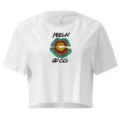 Ladies Festival Cali Crop Top Tee