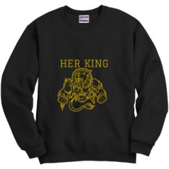 Unisex Film and Foil Crewneck Sweatshirt