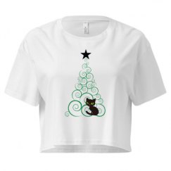 Ladies Festival Cali Crop Top Tee