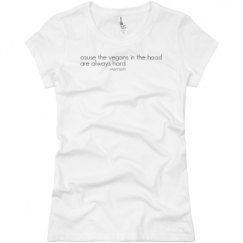 Ladies Slim Fit Basic Promo Jersey Tee