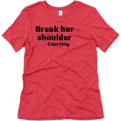 Ladies Relaxed Fit Super Soft Triblend Tee