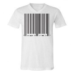 Unisex V-Neck Jersey Tee