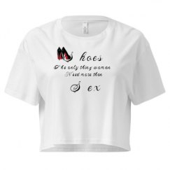 Ladies Festival Cali Crop Top Tee