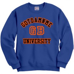 Unisex Film and Foil Crewneck Sweatshirt