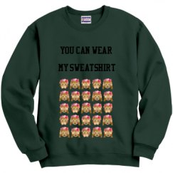 Unisex Film and Foil Crewneck Sweatshirt