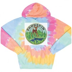 Unisex Tie-Dye Fleece Hoodie