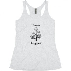 Ladies Slim Fit Super Soft Racerback Triblend Tank