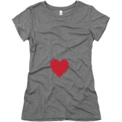 Ladies Slim Fit Super Soft Triblend Tee