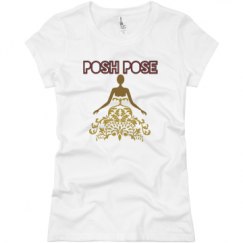 Ladies Slim Fit Basic Promo Jersey Tee