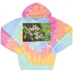 Unisex Tie-Dye Fleece Hoodie