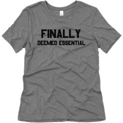 Ladies Relaxed Fit Super Soft Triblend Tee