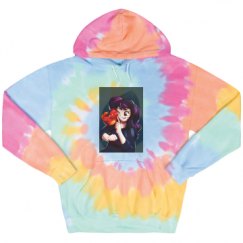 Unisex Tie-Dye Fleece Hoodie