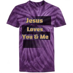 Youth Tie-Dye Cyclone Pinwheel Tee