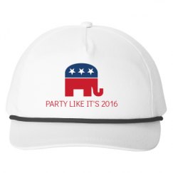 Snapback Five-Panel Rope Hat