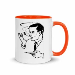 11oz Ceramic Mug with Color Inside