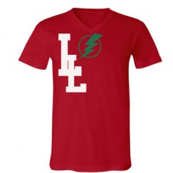 Unisex V-Neck Jersey Tee