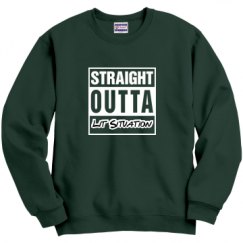 Unisex Film and Foil Crewneck Sweatshirt