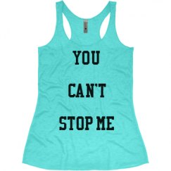 Ladies Slim Fit Super Soft Racerback Triblend Tank