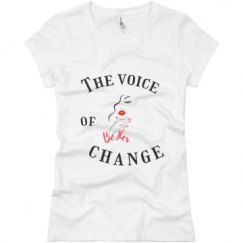 Ladies Slim Fit Basic Promo Jersey Tee