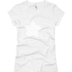 Ladies Slim Fit Basic Promo Jersey Tee