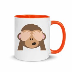 11oz Ceramic Mug with Color Inside