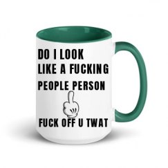 15oz Ceramic Mug with Color Inside