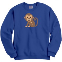 Unisex Film and Foil Crewneck Sweatshirt