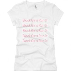 Ladies Slim Fit Basic Promo Jersey Tee
