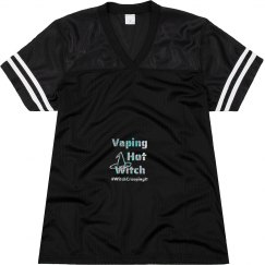 Long Sleeve V Neck Vaping Hot Witch 