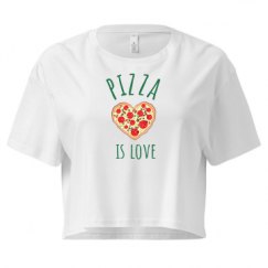 Ladies Festival Cali Crop Top Tee