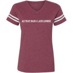 Ladies Relaxed Fit Vintage Sports Tee