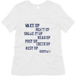 Ladies Relaxed Fit Super Soft Triblend Tee