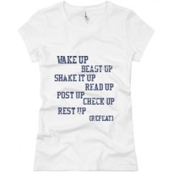 Ladies Slim Fit Basic Promo Jersey Tee