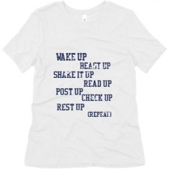 Ladies Relaxed Fit Super Soft Triblend Tee