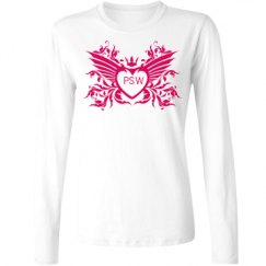 Ladies Relaxed Fit Basic Long Sleeve Tee