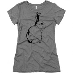 Ladies Slim Fit Super Soft Triblend Tee