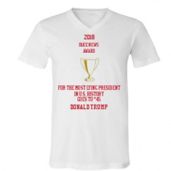 Unisex V-Neck Jersey Tee