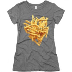 Ladies Slim Fit Super Soft Triblend Tee